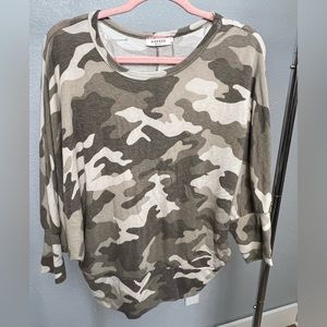 Camo blouse